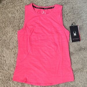 NWT Spyder Ladies’ Sleeveless Pink Shirt (S)